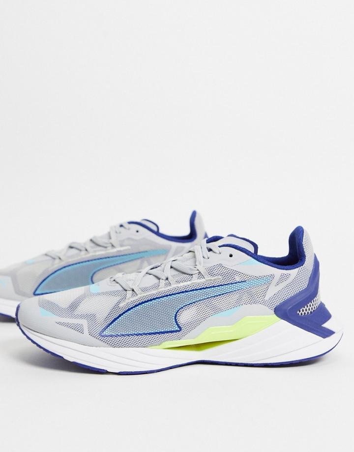 Puma Running Ultraride Sneakers In Blue-purple