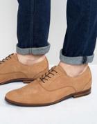 Aldo Wen Suede Oxford Shoes - Beige