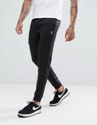 Luke Sport Andgood Tricot Joggers In Black - Black