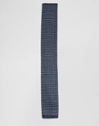 Selected Homme Knitted Tie - Navy