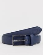 Farah 30mm Belt In Navy