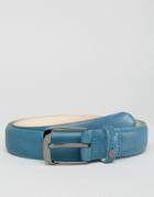 Ted Baker Belt In Leather - Blue