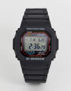 G-shock Digital 5600 Black Red Case Details Watch - Black