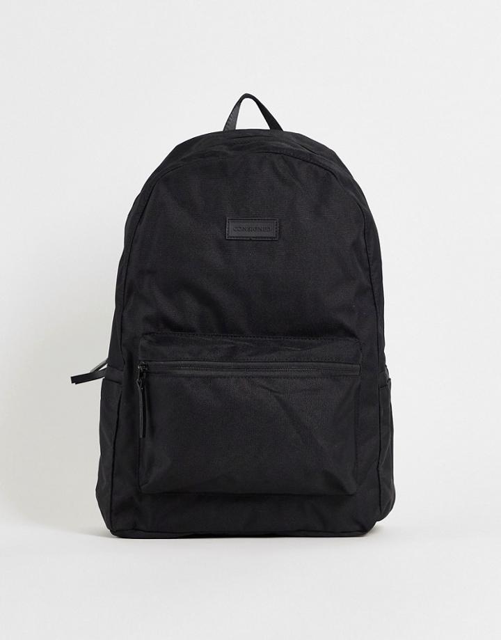 Consigned Nylon Backpack In Black