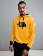 The North Face Drew Peak Pullover Hoodie In Yellow - Yellow