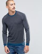 Ted Baker 100% Merino Wool Sweater - Gray