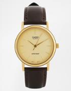 Casio Brown Leather Strap Watch Mtp1095q-9a