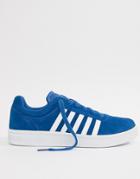 K-swiss Court Cheswick Sde Sneakers In Blue - Blue
