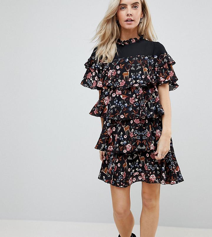 Vero Moda Petite Short Dress - Black