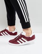Adidas Originals Gazelle Sneakers In Burgundy Bb5255 - Red