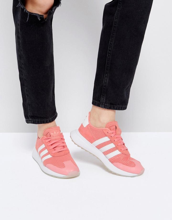 Adidas Originals Flb Sneaker In Coral - Orange