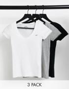 Topshop Frill Linen Button Front Crop Top In Ecru-white