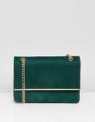 New Look Chain Shoulder Bag - Green