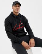 The Couture Club Hoodie With Signature Logo - Black
