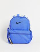 Nike Brasilia Jdi Mini Backpack In Blue-blues