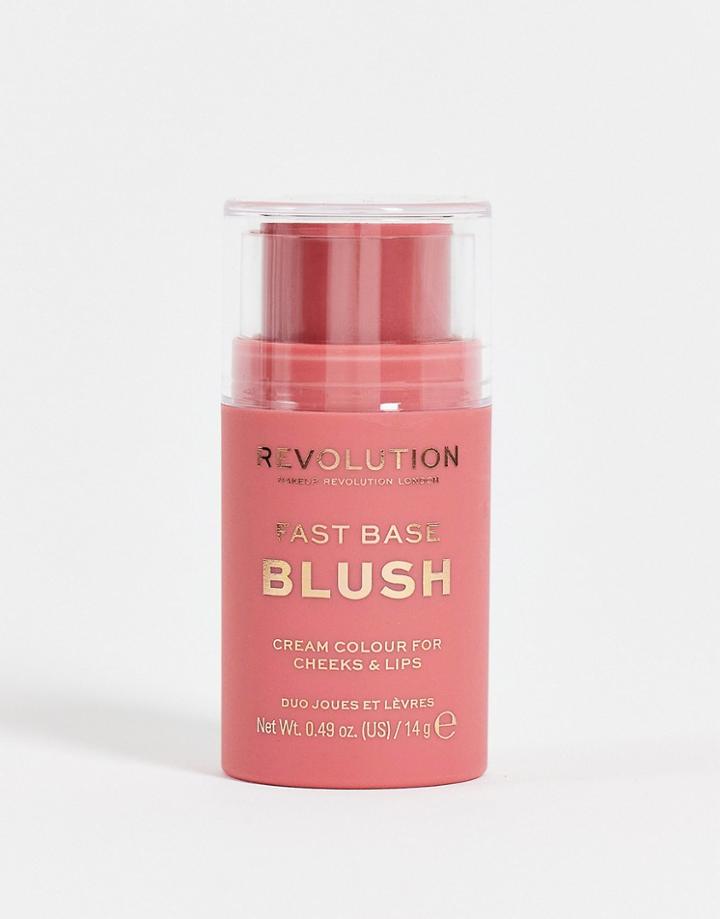 Revolution Fast Base Blush Stick - Bare-pink