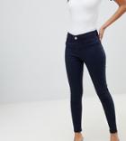 River Island Molly Dark Auth Skinny Jeans - Navy