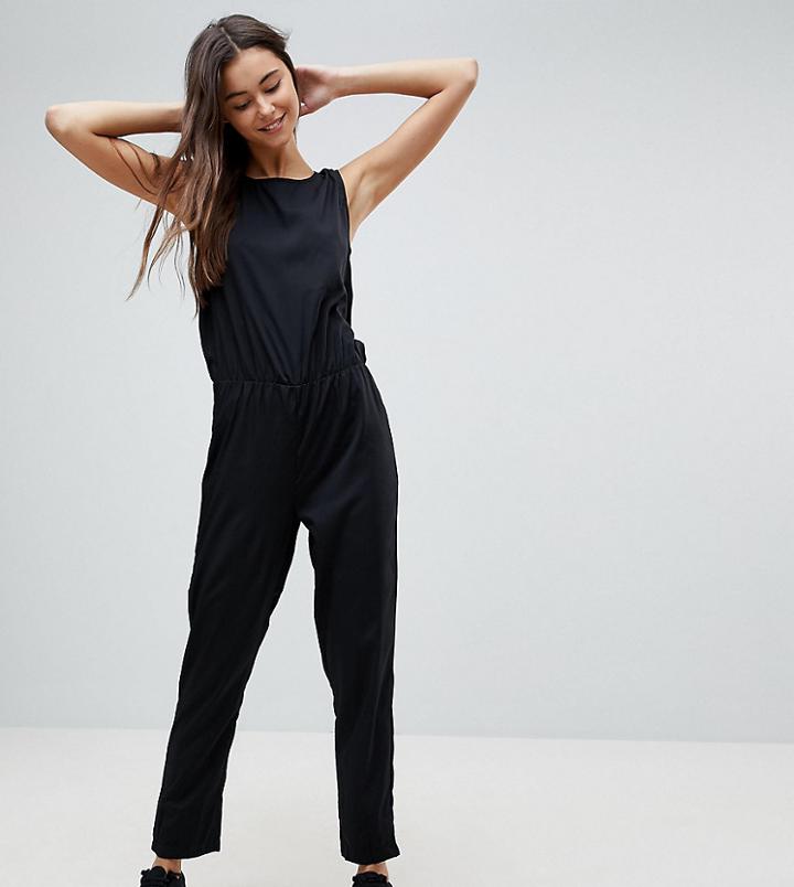 Noisy May Tall Maci Sleeveless Jumpsuit - Black