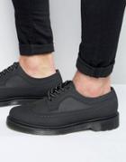 Dr Martens 3989 Brogue Reflective Shoes - Black