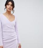 Bec & Bridge Exclusive Tasha Asymmetric Longsleeve Dress - Pink
