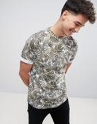 Another Influence Palm Print T-shirt - Green