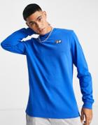 Fila Tennis Club Long Sleeve T-shirt In Blue