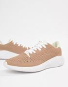 Asos Design Sneakers In Pink With White Sole - Pink