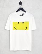Vero Moda Smile T-shirt In Pink