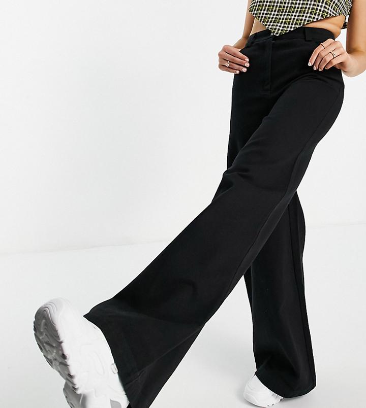 Collusion Super Flare Pants In Black