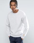 Carhartt Wip Chase Regular Fit Sweatshirt - Gray