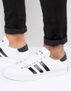 Adidas Originals Court Vantage Sneakers In White - White