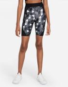Nike X Serena Design-crew Geo Print Legging Shorts In Black