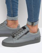 Glorious Gangsta London Zip Sneakers - Gray