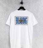 Billabong Shadow T-shirt In White Exclusive At Asos