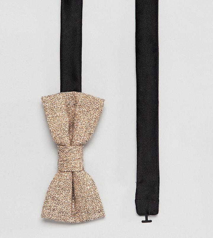 Noak Bow Tie In Stone Fleck - Stone