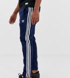 Adidas Originals Snap Track Pants - Navy