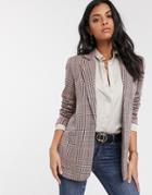 Vila Check Blazer-beige