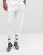 Adidas Originals Eqt Hawthorne Joggers In White Bq2088 - White