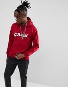 Migos Culture Hoodie In Red - Red