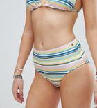 All About Eve Exclusive Stripe Bikini Bottom - Multi