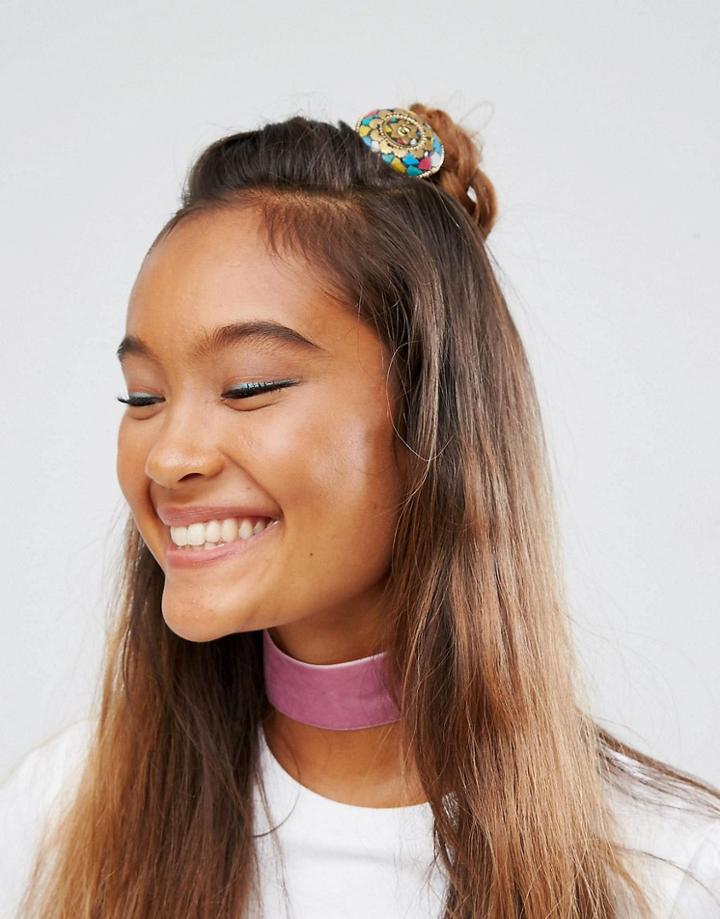 Asos Mosaic Hair Tie - Multi