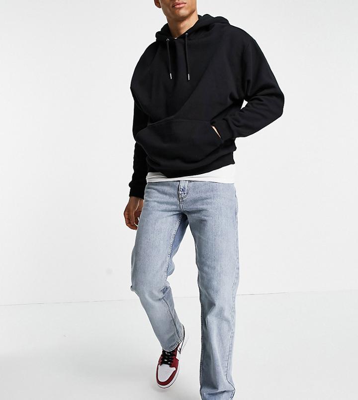 Collusion X005 90s Straight Leg Jeans In Blue-blues