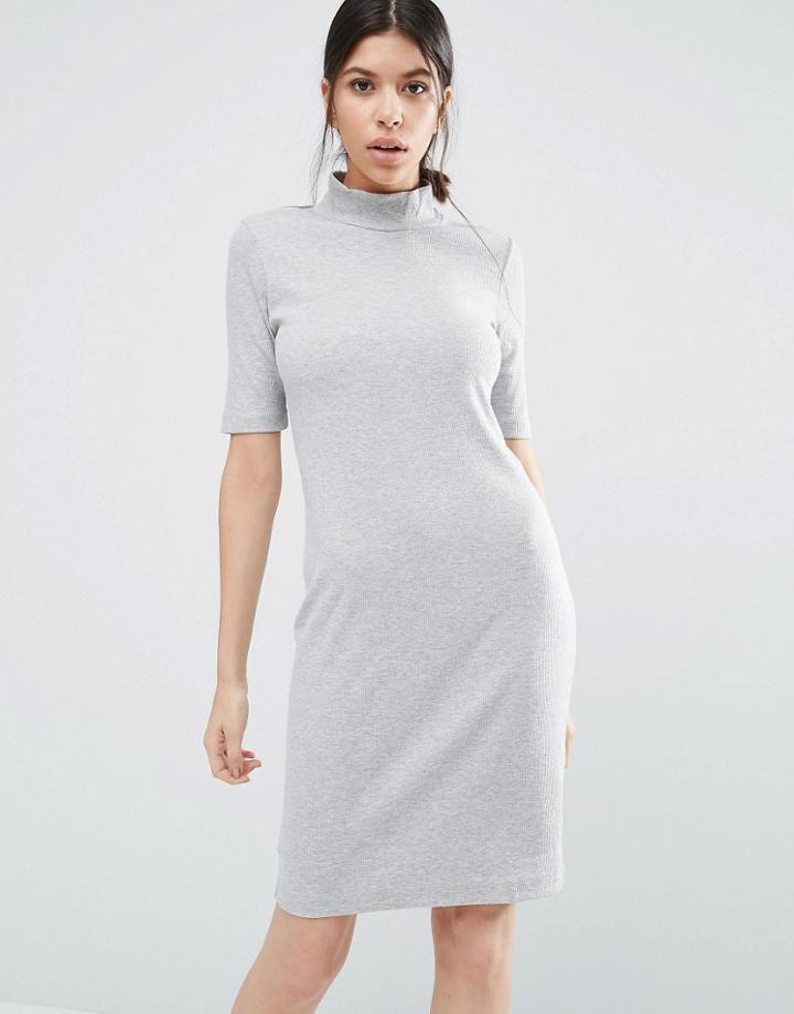 Vila Wake Turtleneck Dress - Multi