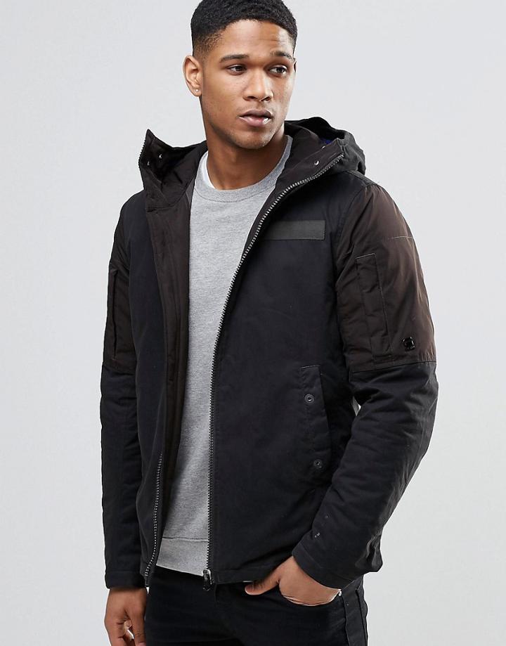 G-star Batt Hooded Jacket - Black