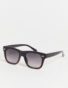 Aj Morgan Mansion Square Lens Sunglasses-black