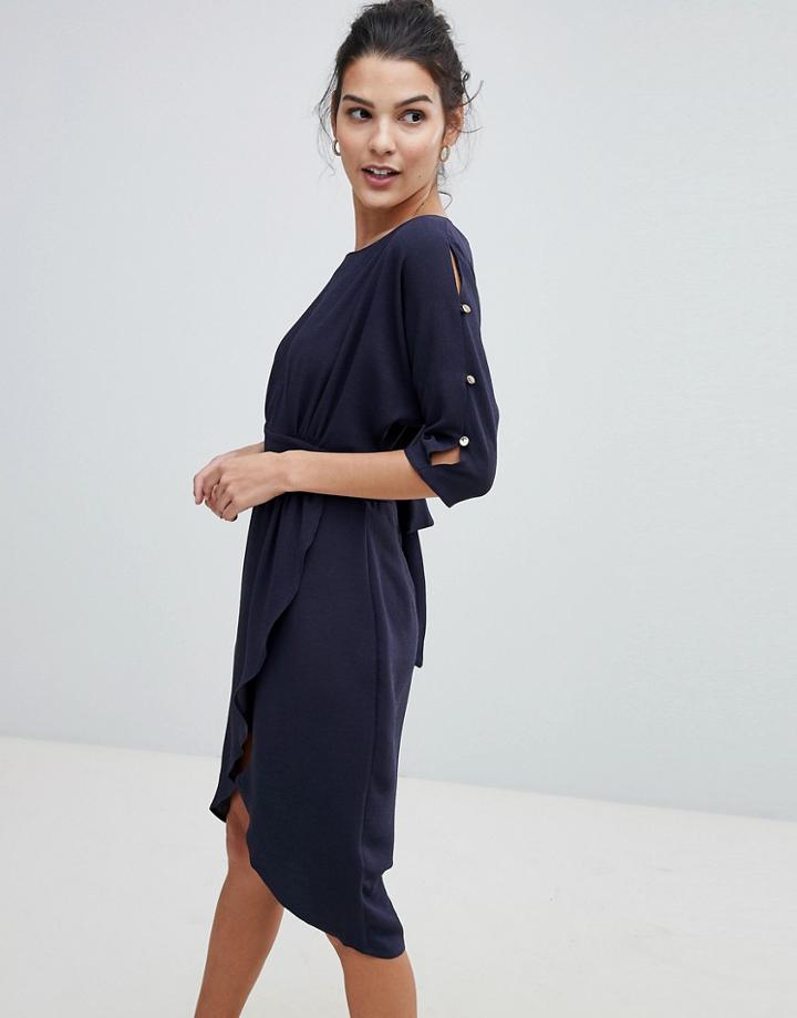 Closet Pencil Dress - Navy