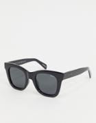 Quay Australia After Hours Oversized Square Sunglasses In Black