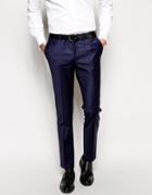 Noose & Monkey Suit Trousers In Super Skinny Fit - Navy