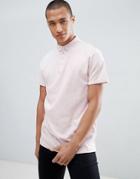 Clean Cut Waffle Logo Polo - Pink