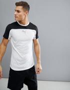 Puma Running Active Tec Advanced T-shirt In White 59505402 - White